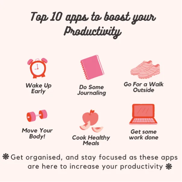 How productive apps benefit to achieve more