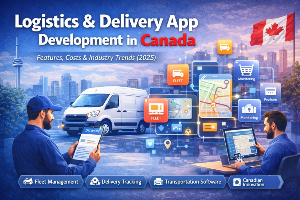 Logistics & Delivery App Development in Canada: Features, Costs & Industry Trends (2025)