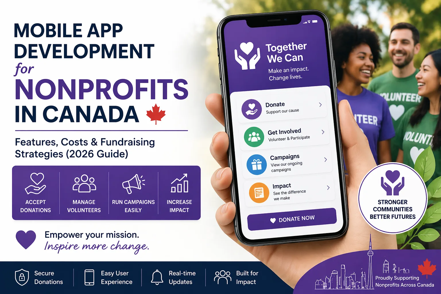 Mobile App Development for Nonprofits in Canada (2026 Guide)