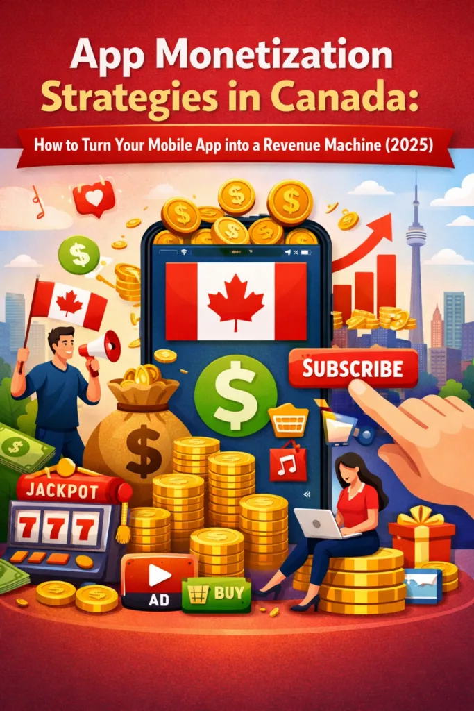 App Monetization Strategies in Canada: How to Turn Your Mobile App into a Revenue Machine (2025)