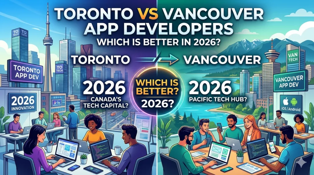 Toronto vs Vancouver App Developers: Which Is Better in 2026?