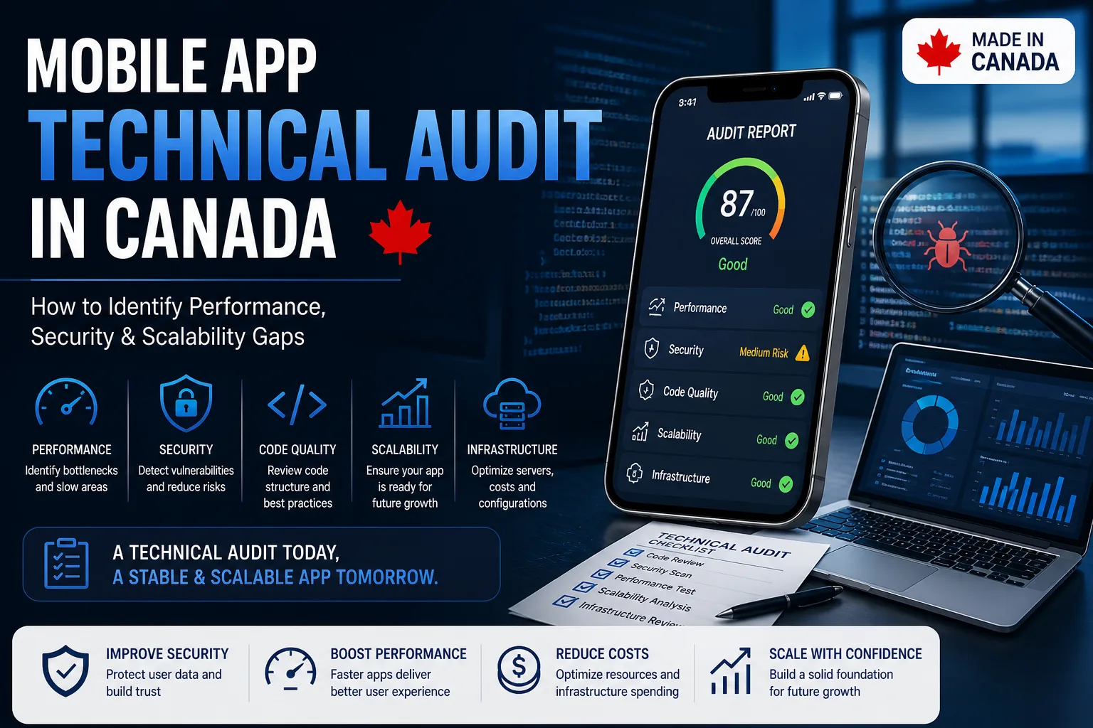 Mobile App Technical Audit in Canada (2026 Guide)