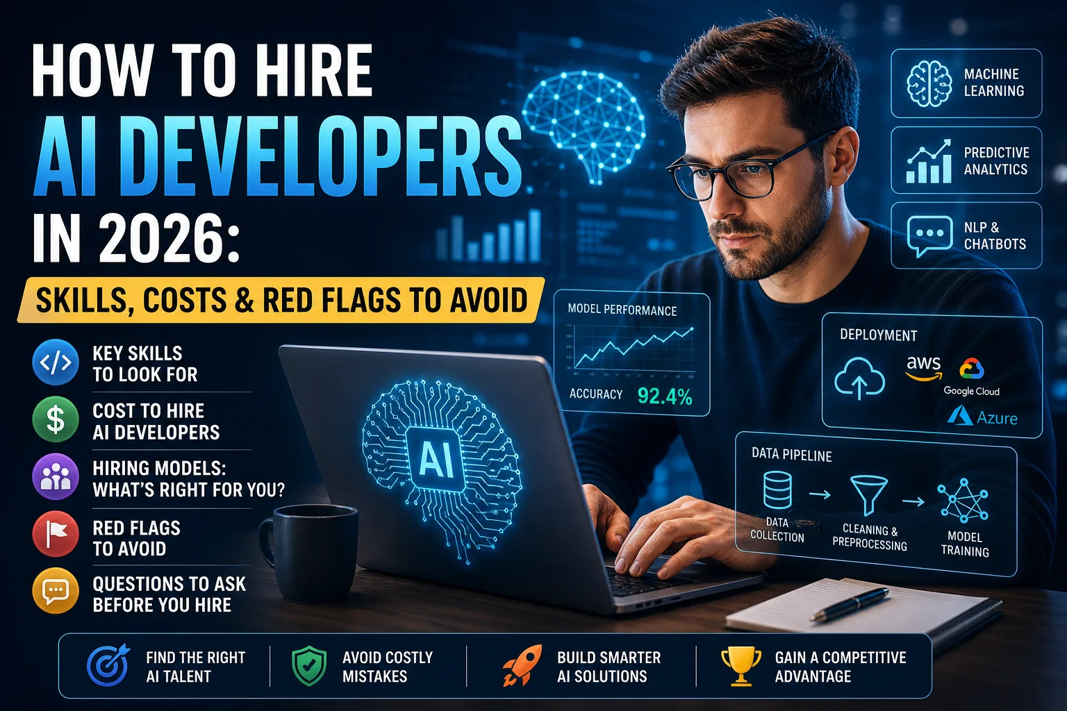 Hire AI Developers in 2026: Cost, Skills & Hiring Guide