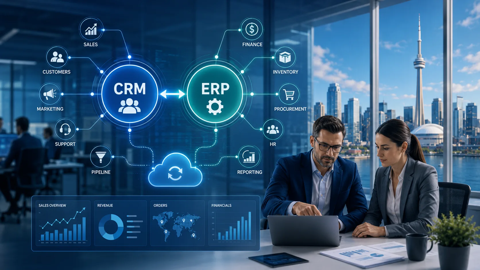 CRM & ERP Integration in Canada
