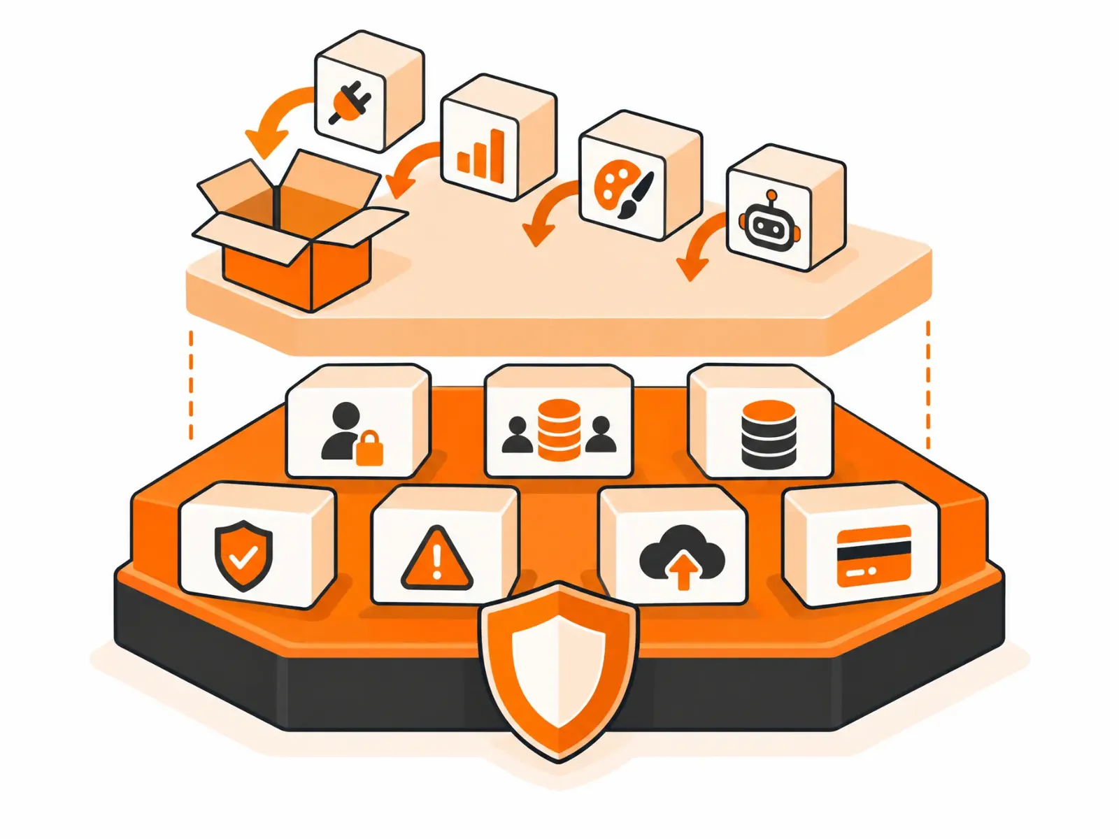 Cut features, protect foundations: secondary features can wait, while security, data separation and backups stay in the MVP.