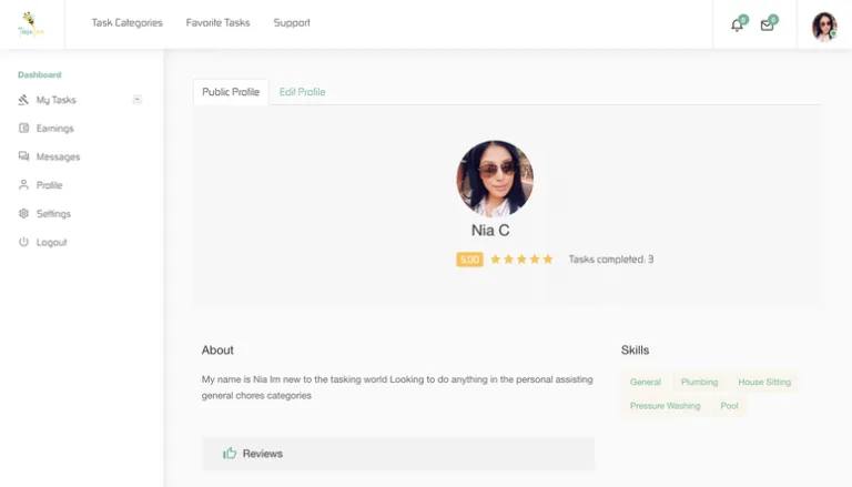 TaskBee - Micro-contracting application