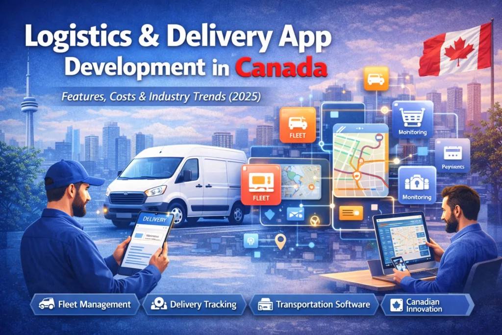 Logistics & Delivery App Development in Canada: Features, Costs & Industry Trends (2025)