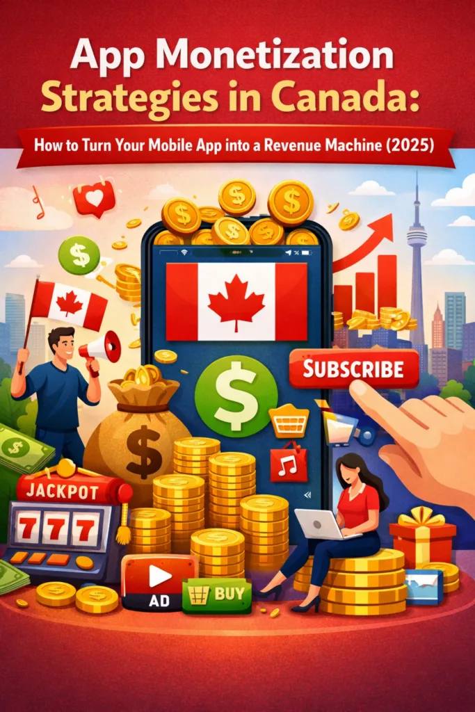 App Monetization Strategies in Canada: How to Turn Your Mobile App into a Revenue Machine (2025)