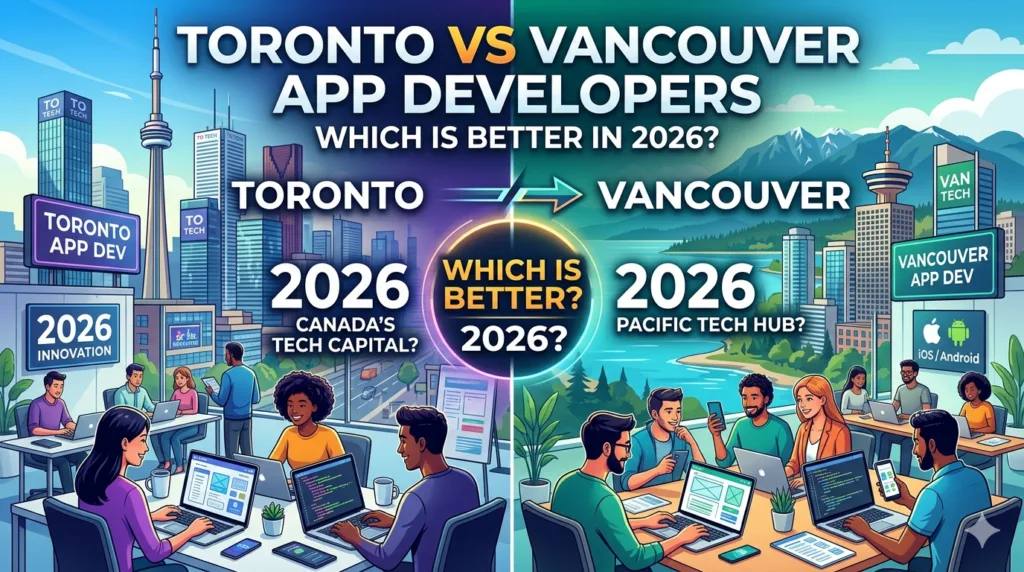 Toronto vs Vancouver App Developers: Which Is Better in 2026?
