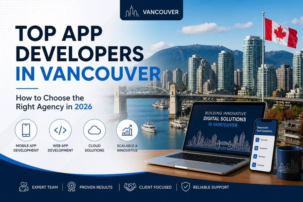 Top App Developers in Vancouver: How to Choose the Right Agency (2026 Guide)