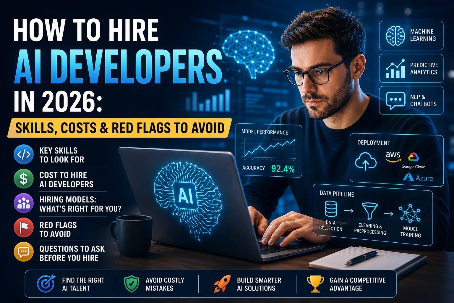 Hire AI Developers in 2026: Cost, Skills & Hiring Guide